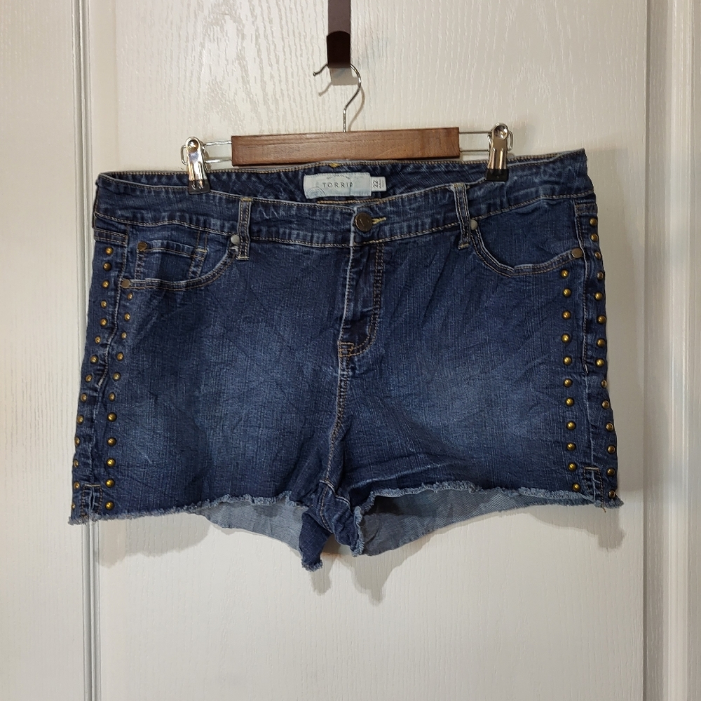 Torrid Jean Shorts Plus Size 22